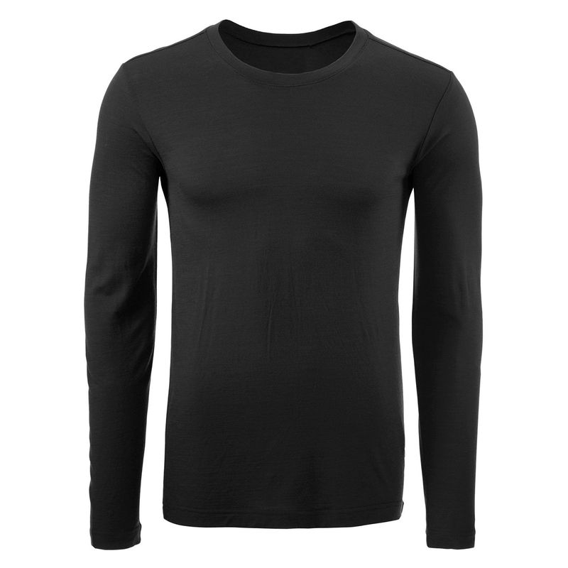 ANDINA OUTDOORS - Polera Primera Capa para Hombre Alpaca y Algodón