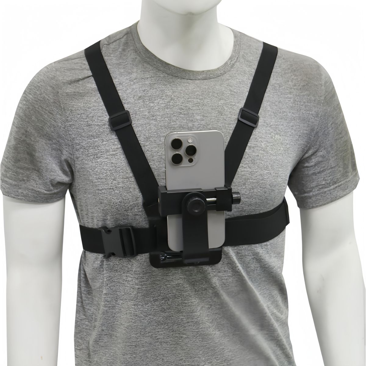GENERICO - Soporte Celular Ajustable Kit Arnes De Pecho Correa Selfie