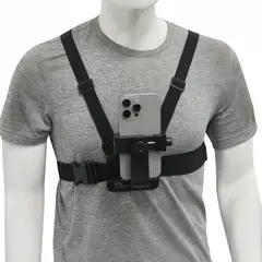 GENERICO - Soporte Celular Ajustable Kit Arnes De Pecho Correa Selfie