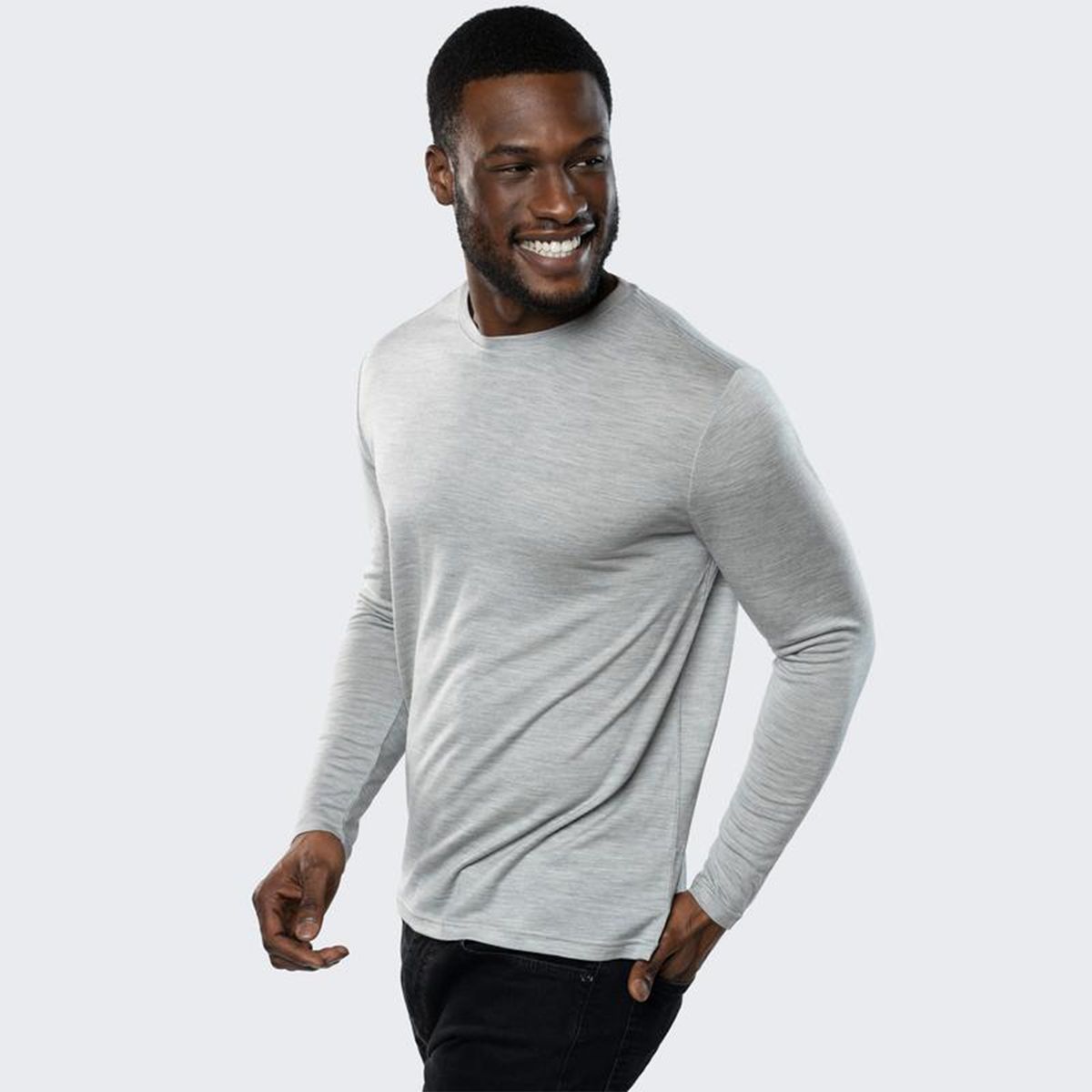 ANDINA OUTDOORS - Polera Primera Capa para Hombre Alpaca y Algodón