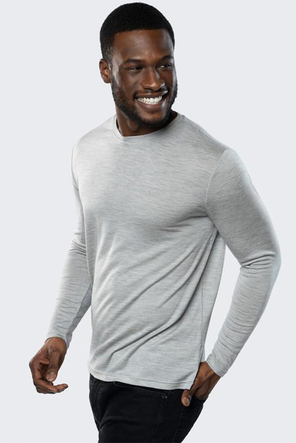 ANDINA OUTDOORS - Polera Primera Capa para Hombre Alpaca y Algodón