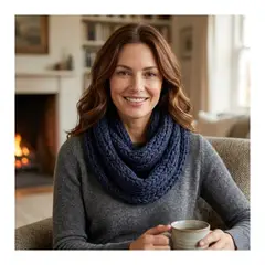EKOL TACTICA MILITAR - Bufanda Cuello Estilo Punto Inglés Lana Invierno Abrigado