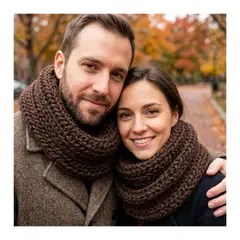 EKOL TACTICA MILITAR - Bufanda Cuello Estilo Punto Inglés Lana Invierno Abrigado