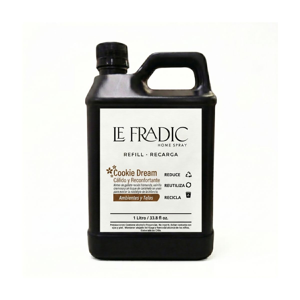 GENERICO - Recarga Aromatizador Hogar Cookie Dream 1 Litro Refill - Le Fradic