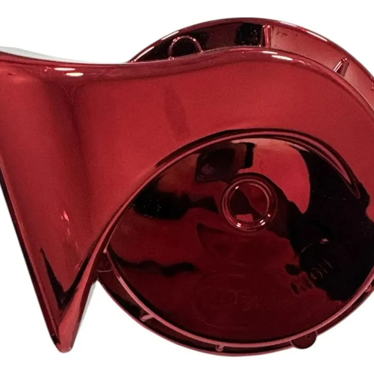 GENERICO - Bocinas De Caracol Eléctricas Para Vehículos 12v 2 Unidades Rojas