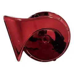 GENERICO - Bocinas De Caracol Eléctricas Para Vehículos 12v 2 Unidades Rojas