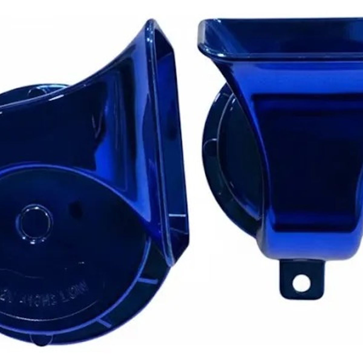 GENERICO - Bocinas De Caracol Eléctricas Para Vehículos 12v 2 Unidades Azul