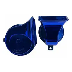 GENERICO - Bocinas De Caracol Eléctricas Para Vehículos 12v 2 Unidades Azul