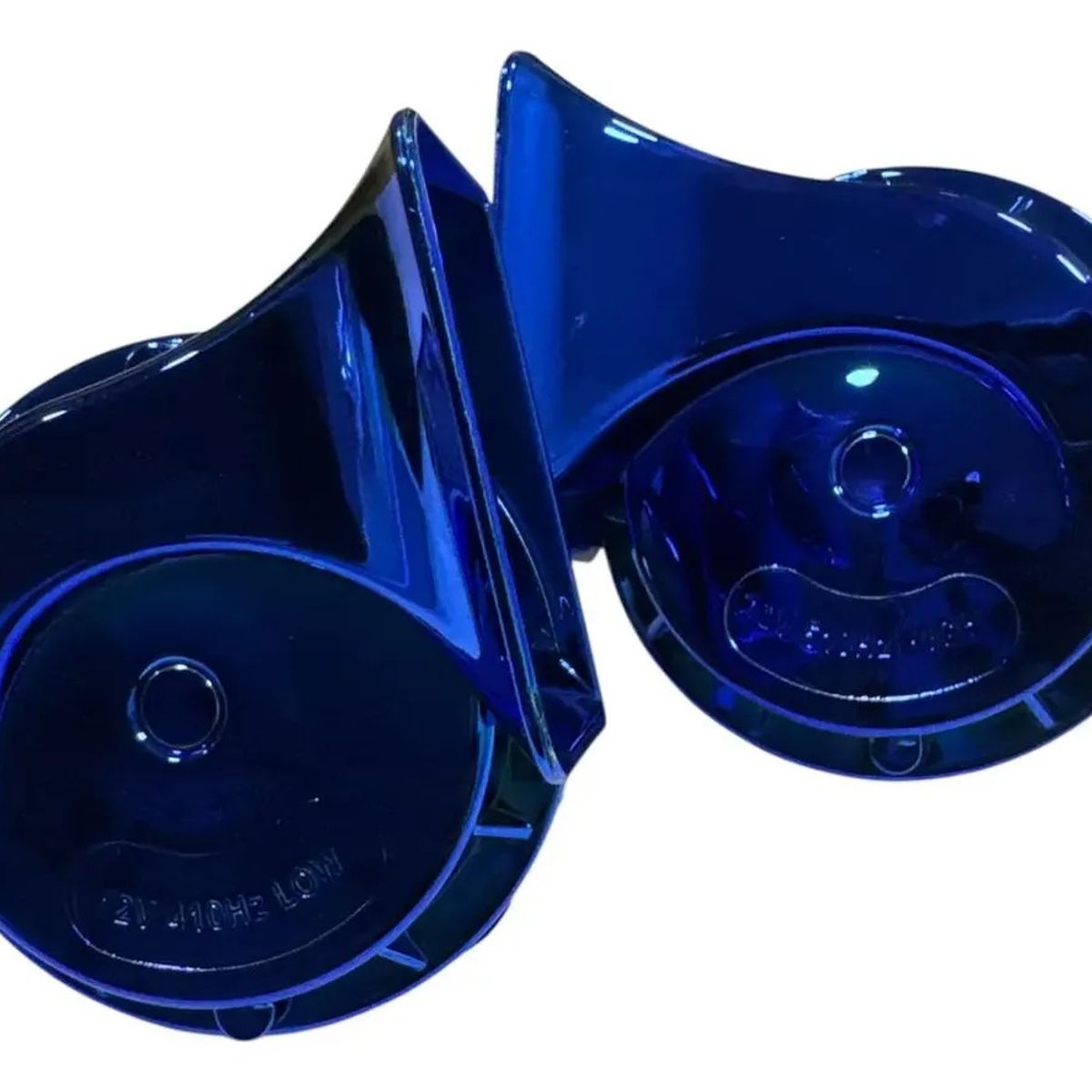 GENERICO - Bocinas De Caracol Eléctricas Para Vehículos 12v 2 Unidades Azul
