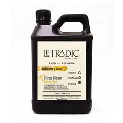 GENERICO - Recarga Aromatizador Hogar Citrus Bloom 1 Litro Refill - Le Fradic
