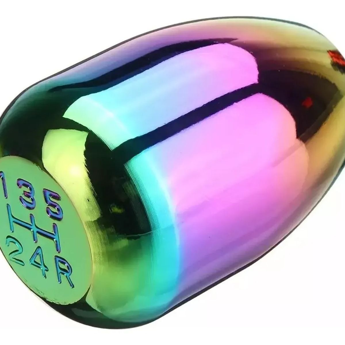 GENERICO - Pomo Manilla Palanca Cambios 5ta Tuning Universal Tornasol