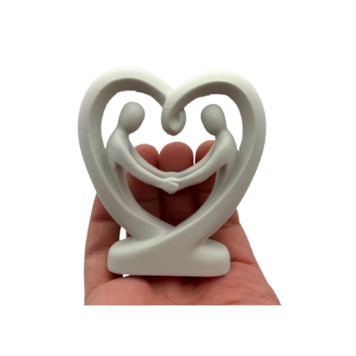 GENERICO - Escultura Decorativa- Amor de Manos Unidas