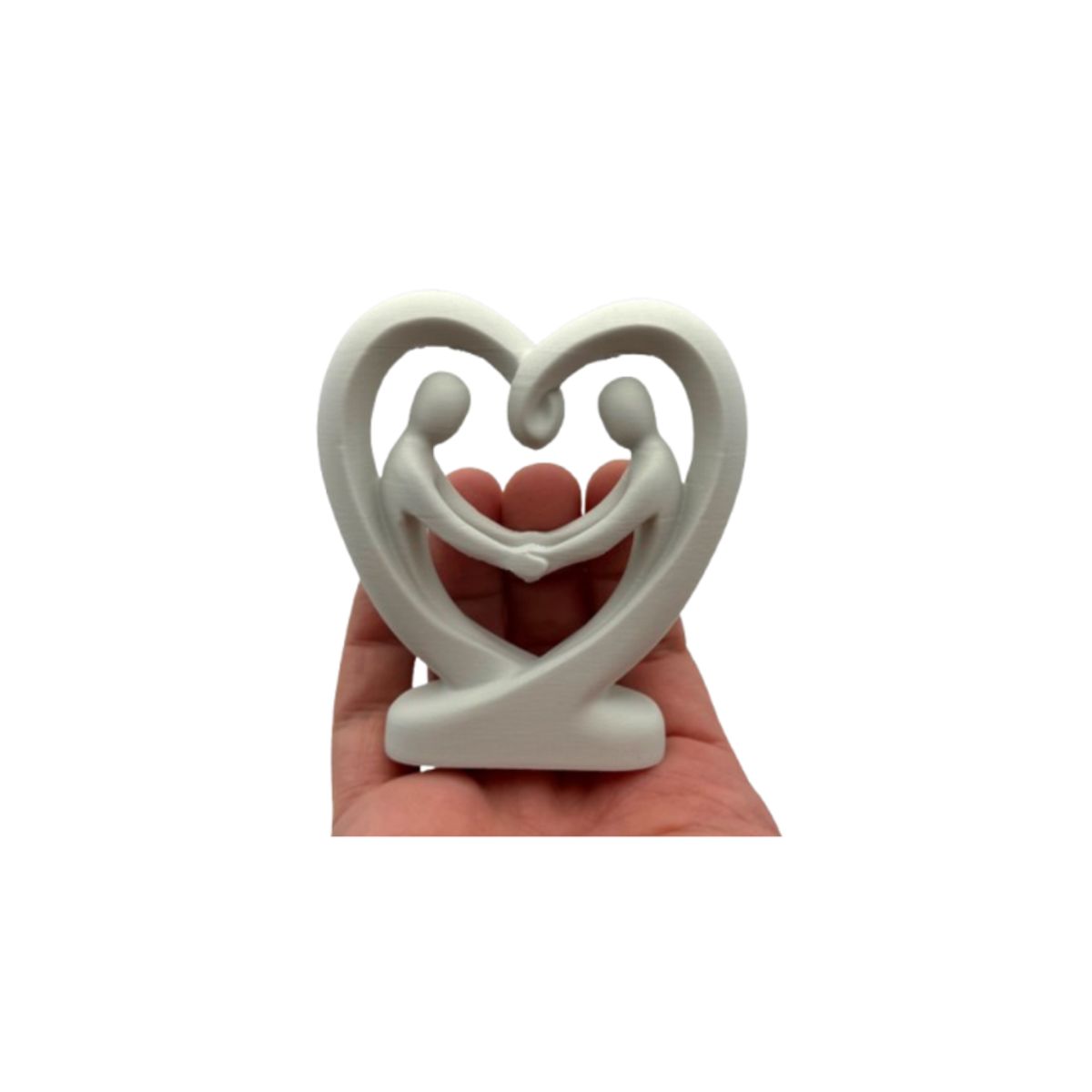 GENERICO - Escultura Decorativa- Amor de Manos Unidas