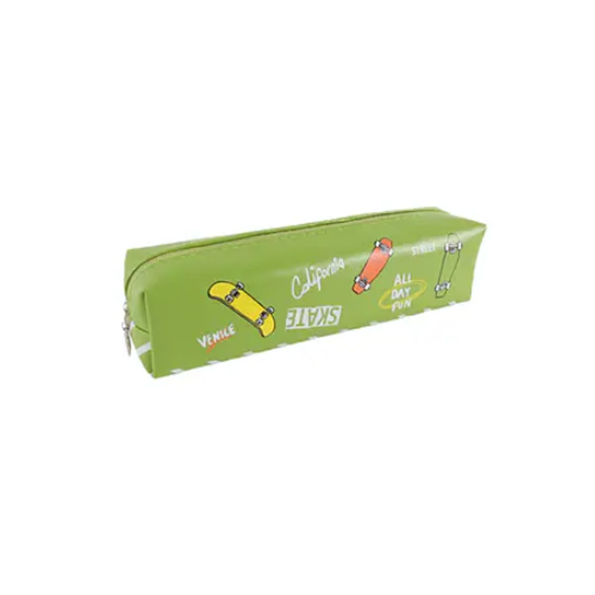 GENERICO - Set 6 Estuche Skate Color Verde 19x4,5cm