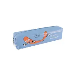 GENERICO - Set 6 Estuche Skate Color Celeste 19x4,5cm