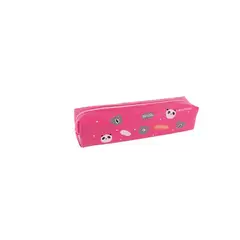 GENERICO - Set 6 Estuche Pandi Panda Violeta 19x4,5cm