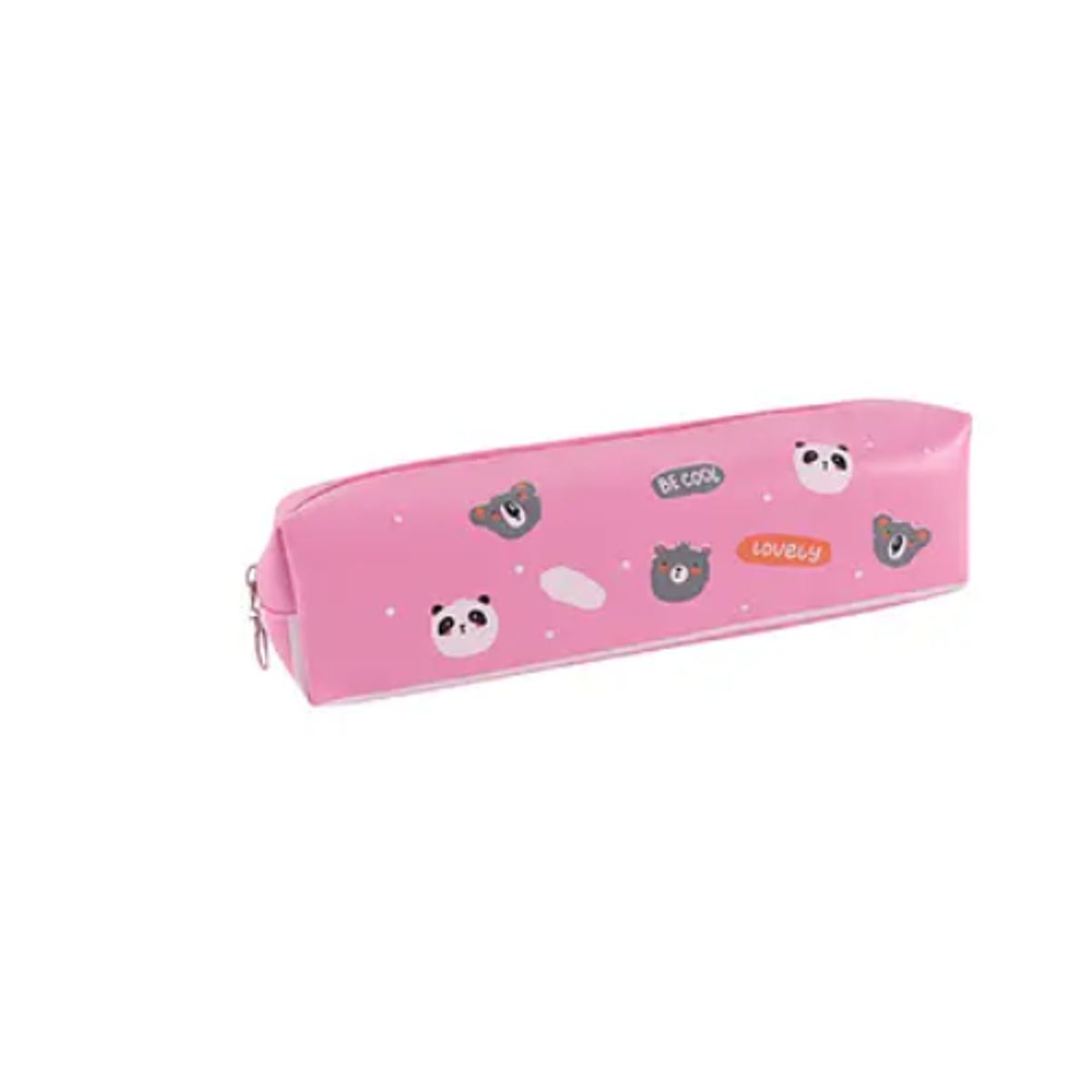 GENERICO - Set 6 Estuche Pandi Panda Rosa 19x4,5cm