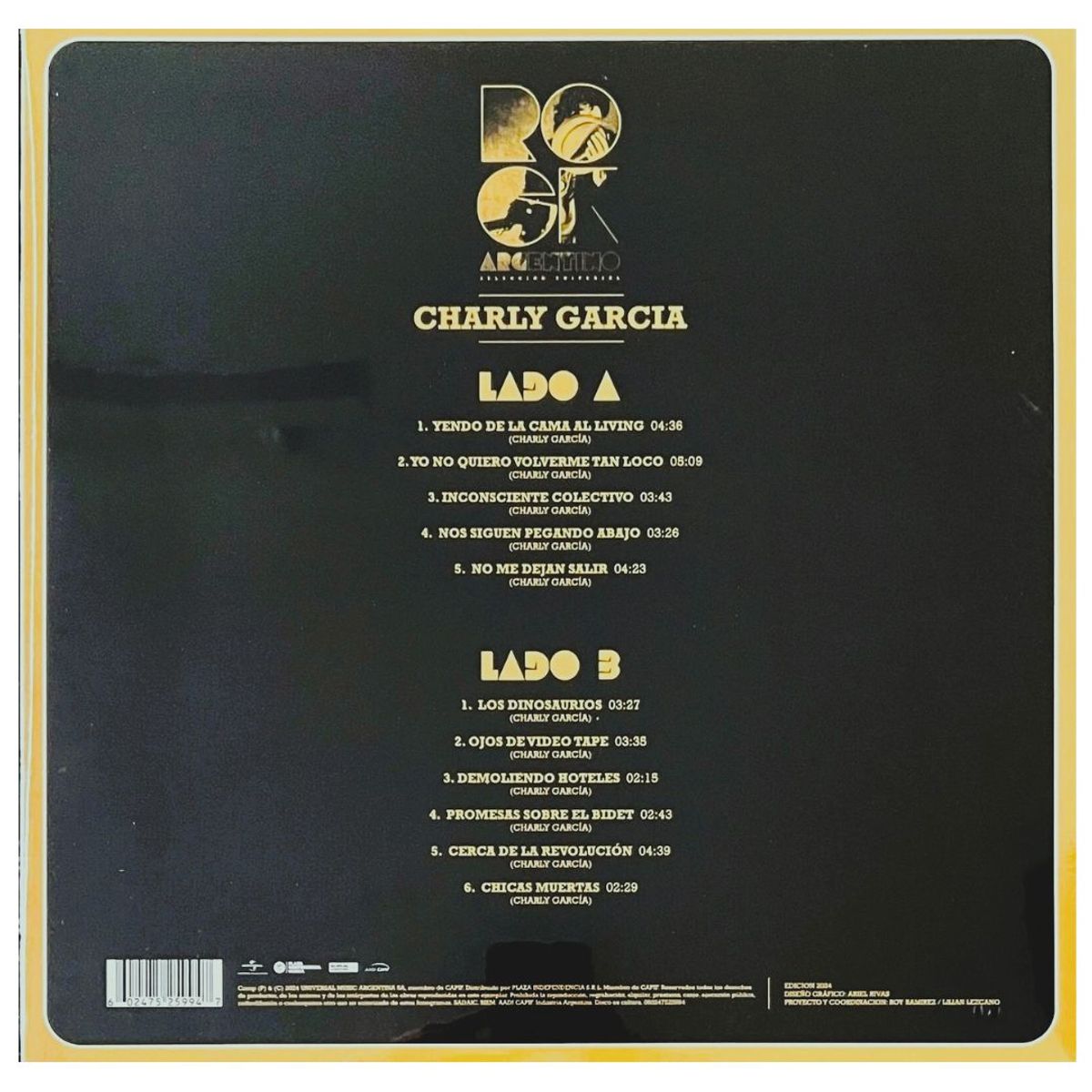 GENERICO - CHARLY GARCIA - ROCK ARGENTINO / VINILO