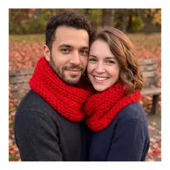 EKOL TACTICA MILITAR - Bufanda Cuello Estilo Punto Inglés Lana Invierno Abrigado