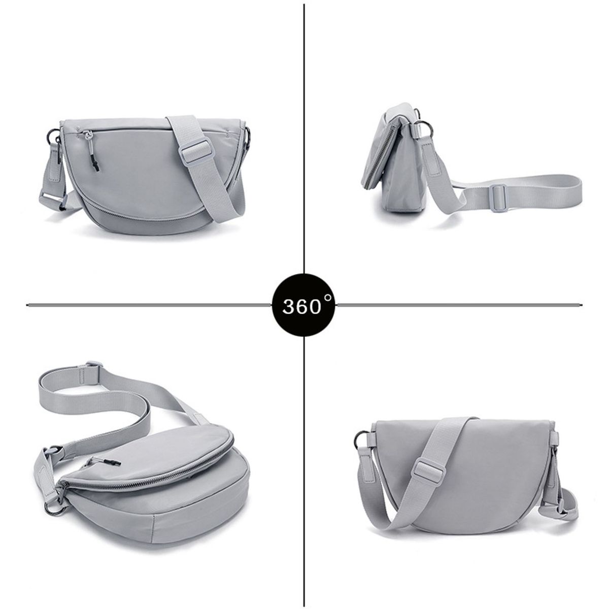 TIOZONEY - Banano Mujer Casual Bags