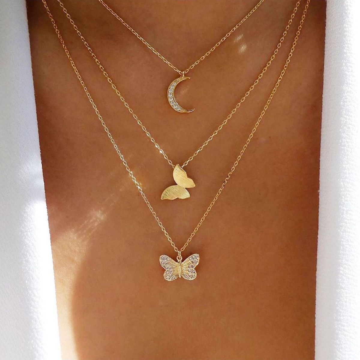 TIOZONEY - Collar De Plata Mujer