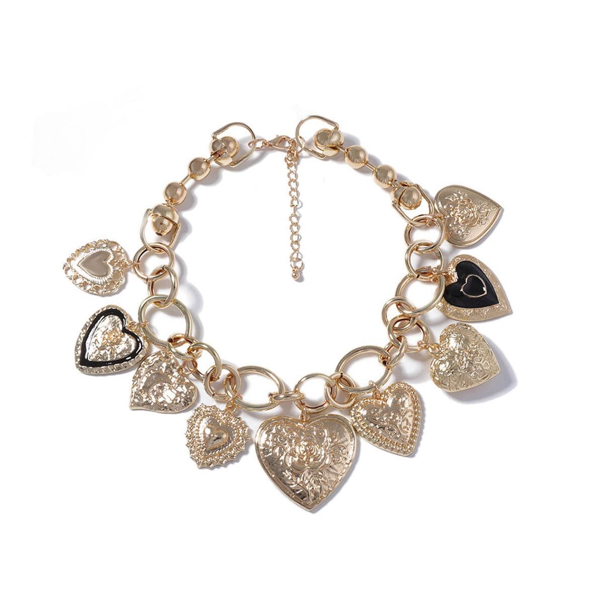 TIOZONEY - Collar de piedra retro joyas de mujer