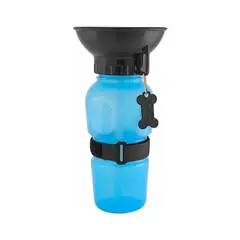GENERICO - Botella De Agua Portátil Para Mascotas 500 Mililitros 22 cm
