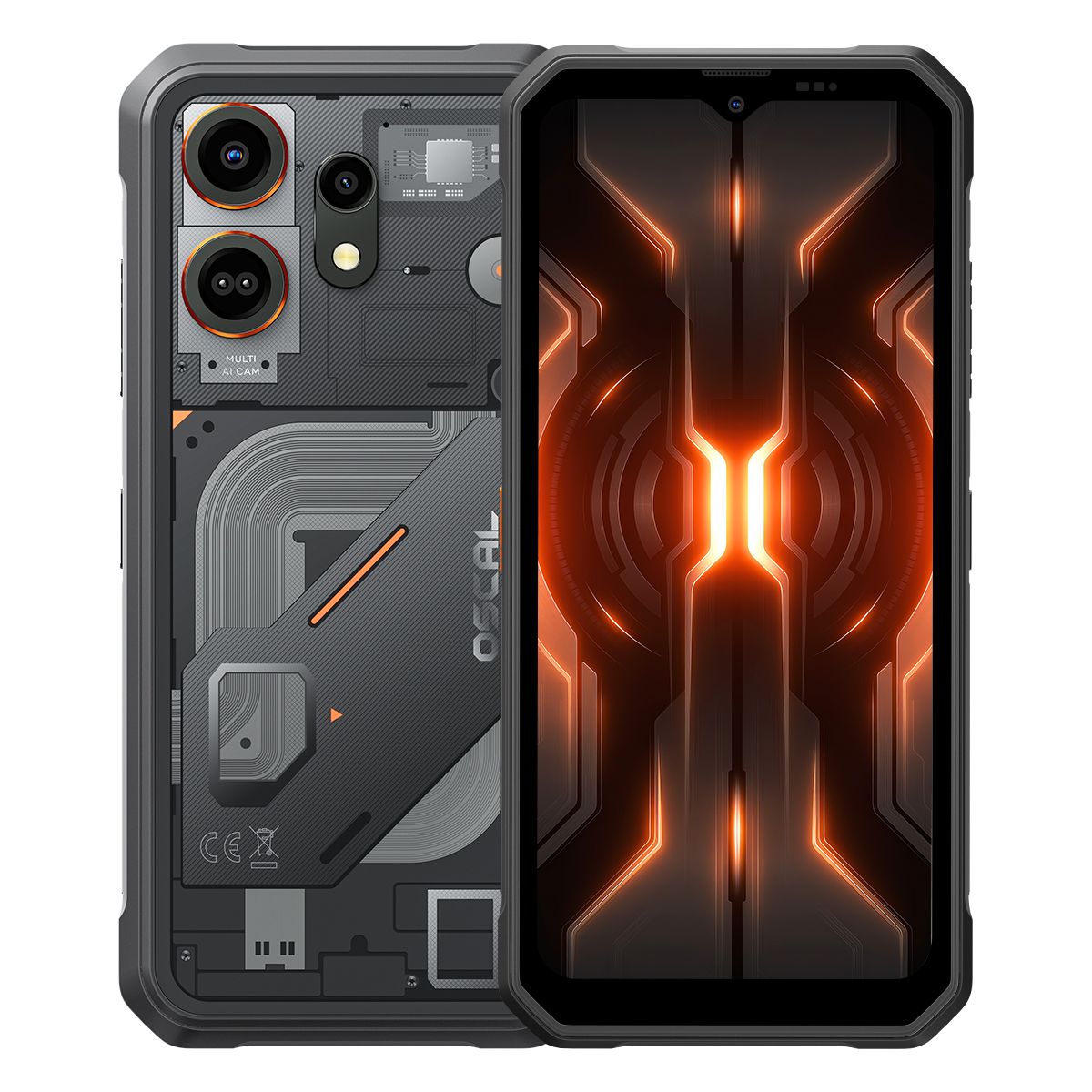 OSCAL - OSCAL Marine 3 Celular 24GB+128GB Android 16 Smartphone