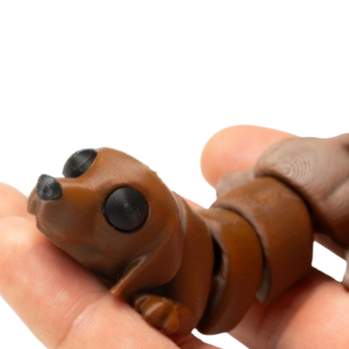 GENERICO - Llavero de Perro Salchicha Articulado