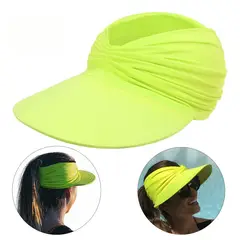 TIOZONEY - Sombrero de plástico transparente de color transparente