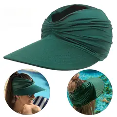 TIOZONEY - Sombrero de plástico transparente de color transparente