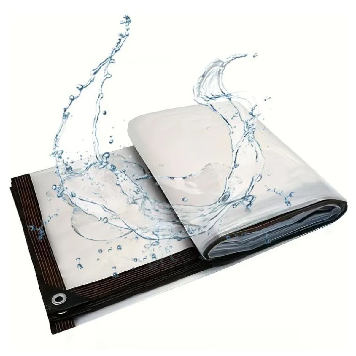 GENERICO - Lonas Impermeables Transparentes 3x2 metros