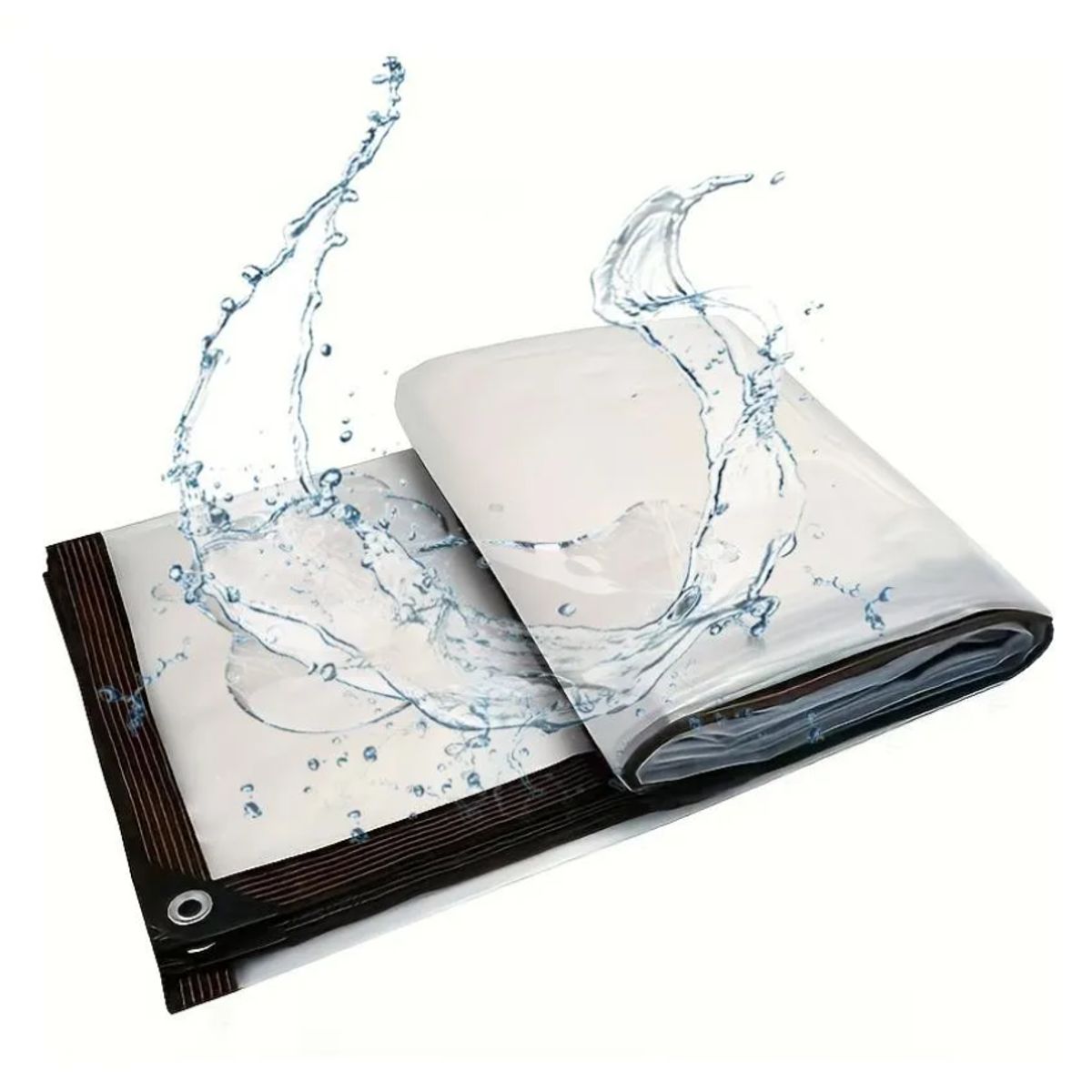GENERICO - Lonas Impermeables Transparentes 3x2 metros