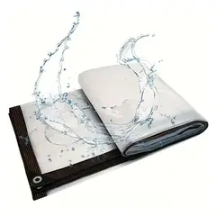 GENERICO - Lonas Impermeables Transparentes 3x2 metros