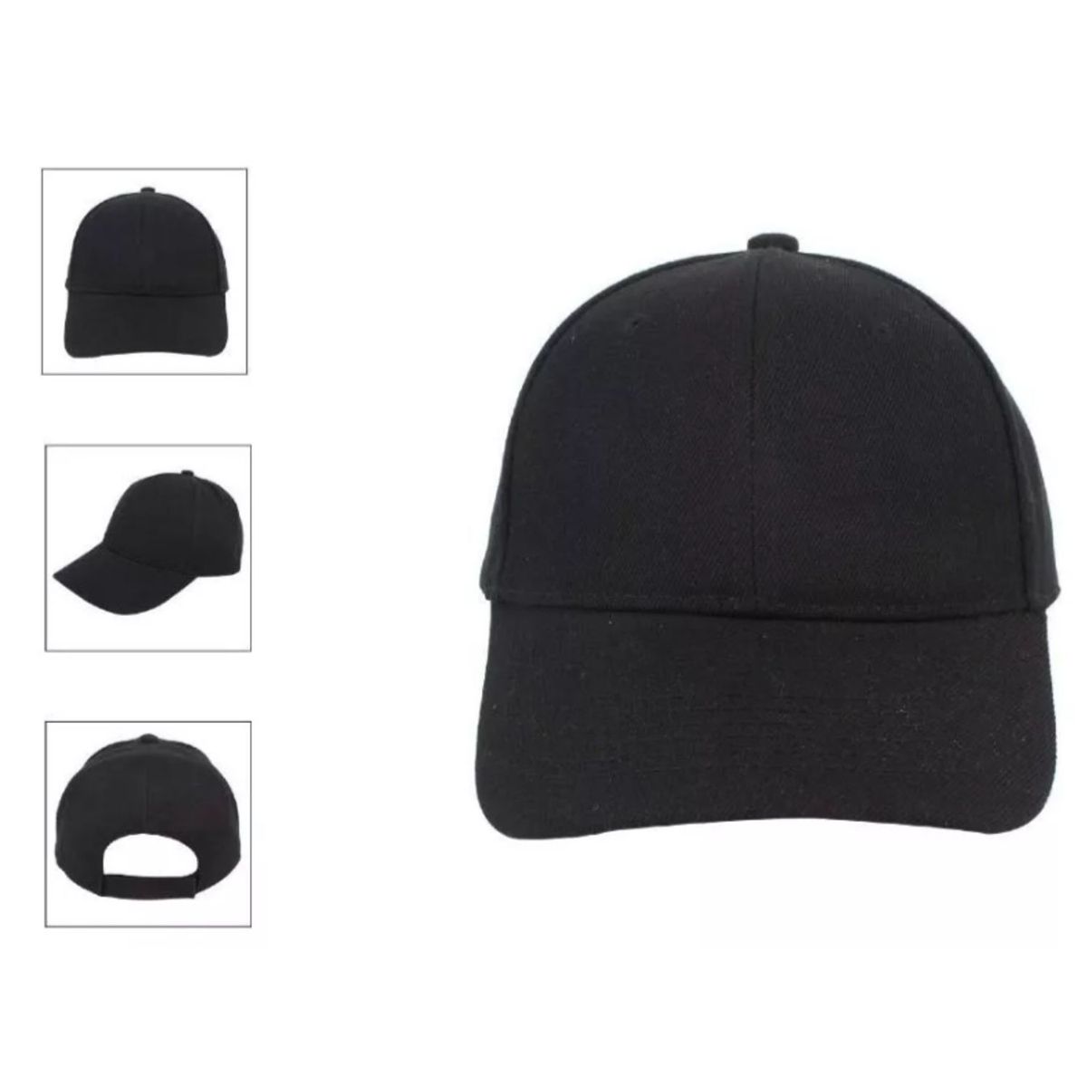 TIOZONEY - Gorro Jockey Denim Algodón Para Estampar O Bordado