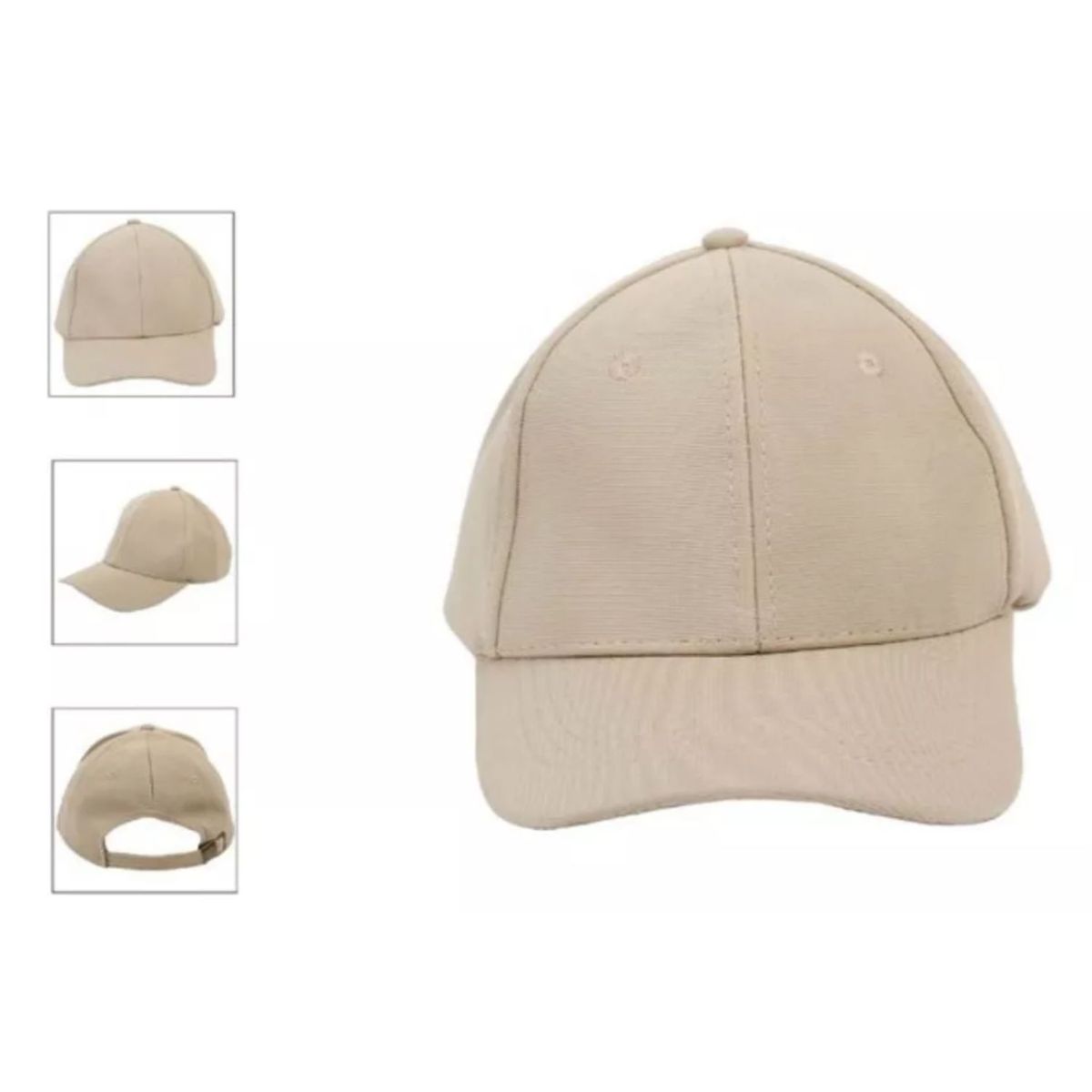 TIOZONEY - Gorro Jockey Denim Algodón Para Estampar O Bordado