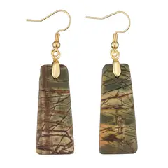 TIOZONEY - 1PCS Aretes Bohemios Hechos a Mano