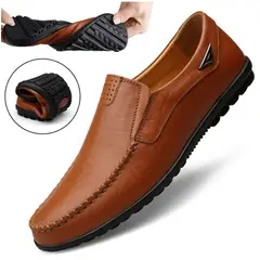 TIOZONEY - Zapato PU Formal Hombre