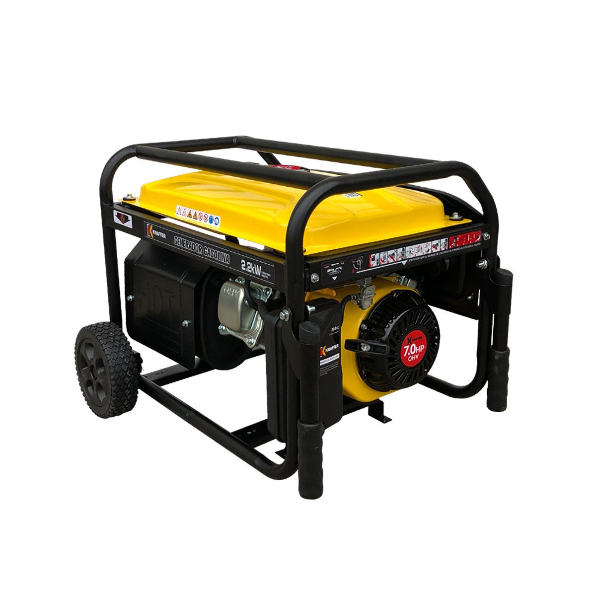 KRAFTER - GENERADOR GASOLINA 2200W KRAFTER KI2500E PE
