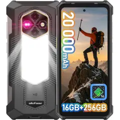 ULEFONE - RugKing 5 Pro Celular 16GB+256GB 20000mAh Android 16 Smartphone