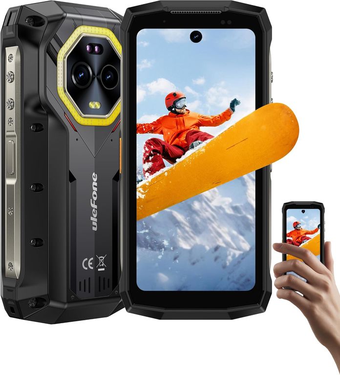 ULEFONE ARMOR MINI 20 Celular 16GB+256GB Android 15 Smartphone
