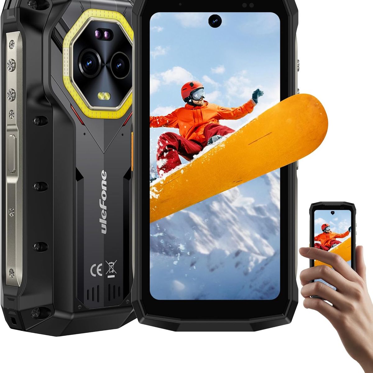 ULEFONE - Ulefone ARMOR MINI 20 Celular 16GB+256GB Android 15 Smartphone