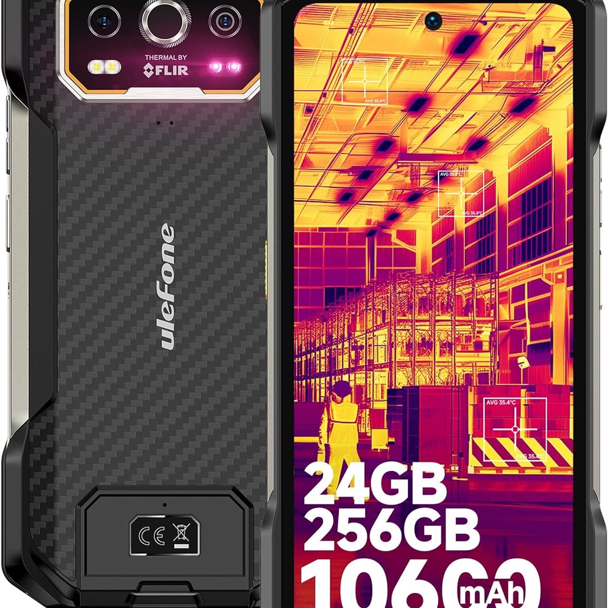 ULEFONE - Ulefone Armor 27T+ Celular 24GB+256GB Android 15 Smartphone