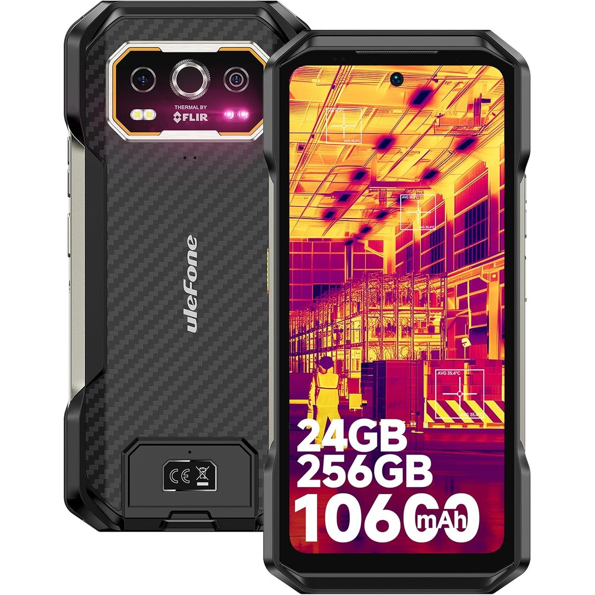 ULEFONE - Ulefone Armor 27T+ Celular 24GB+256GB Android 15 Smartphone