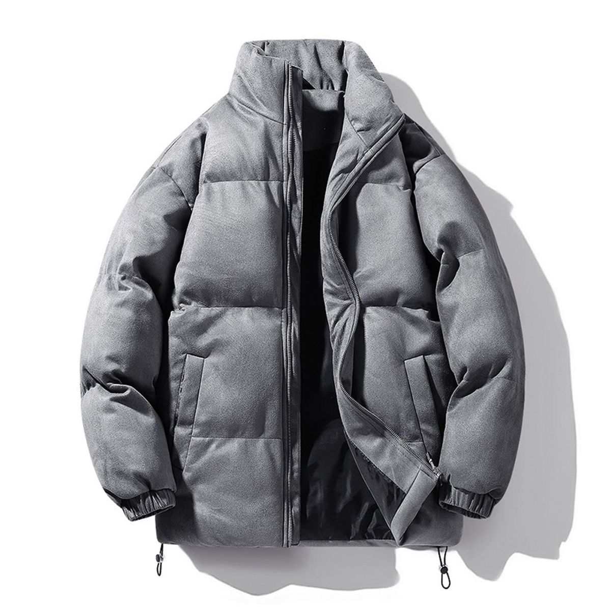 TIOZONEY - Ropa de algodón para hombres - Gris
