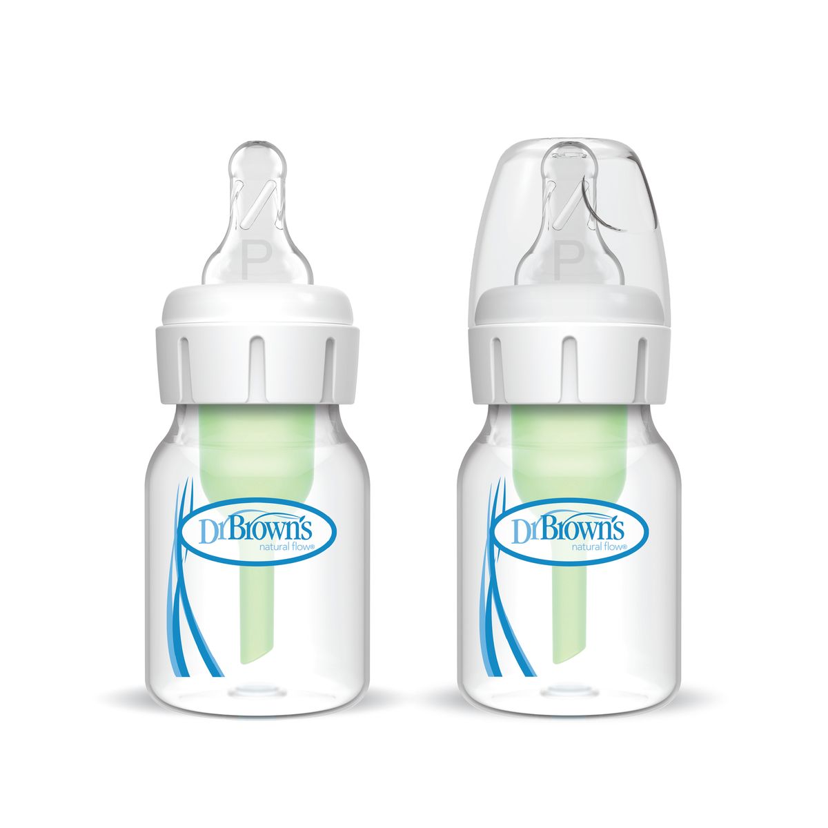 DR BROWNS - Pack 2 Mamaderas Anticólico Estándar 60ml Tetina Prematuro