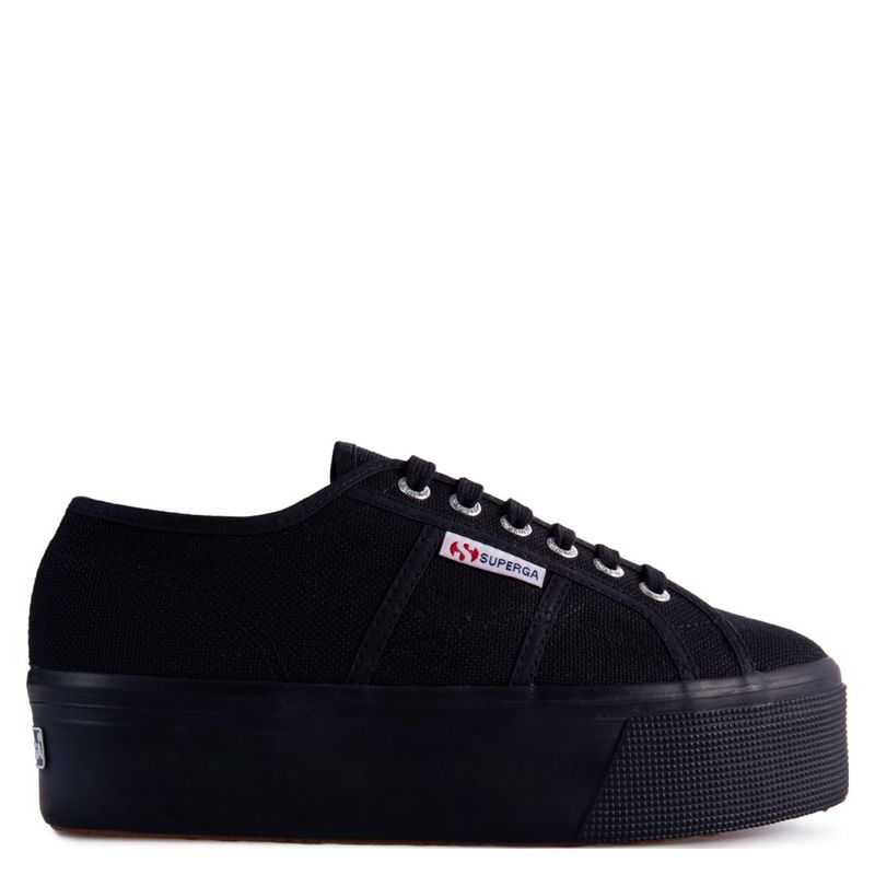 SUPERGA - 2790 Cotw Zapatilla Urbana Mujer Negro Superga