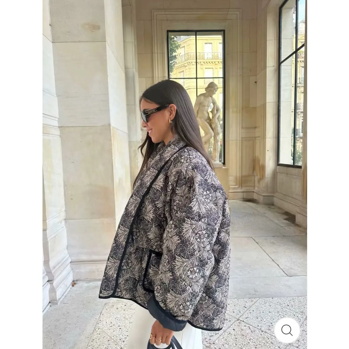 TIOZONEY - Chaqueta para Mujer - Negro