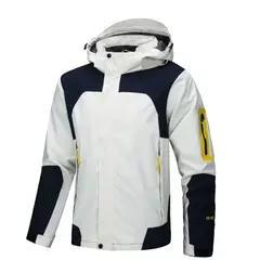 TIOZONEY - Chaqueta Hombre -Blanco