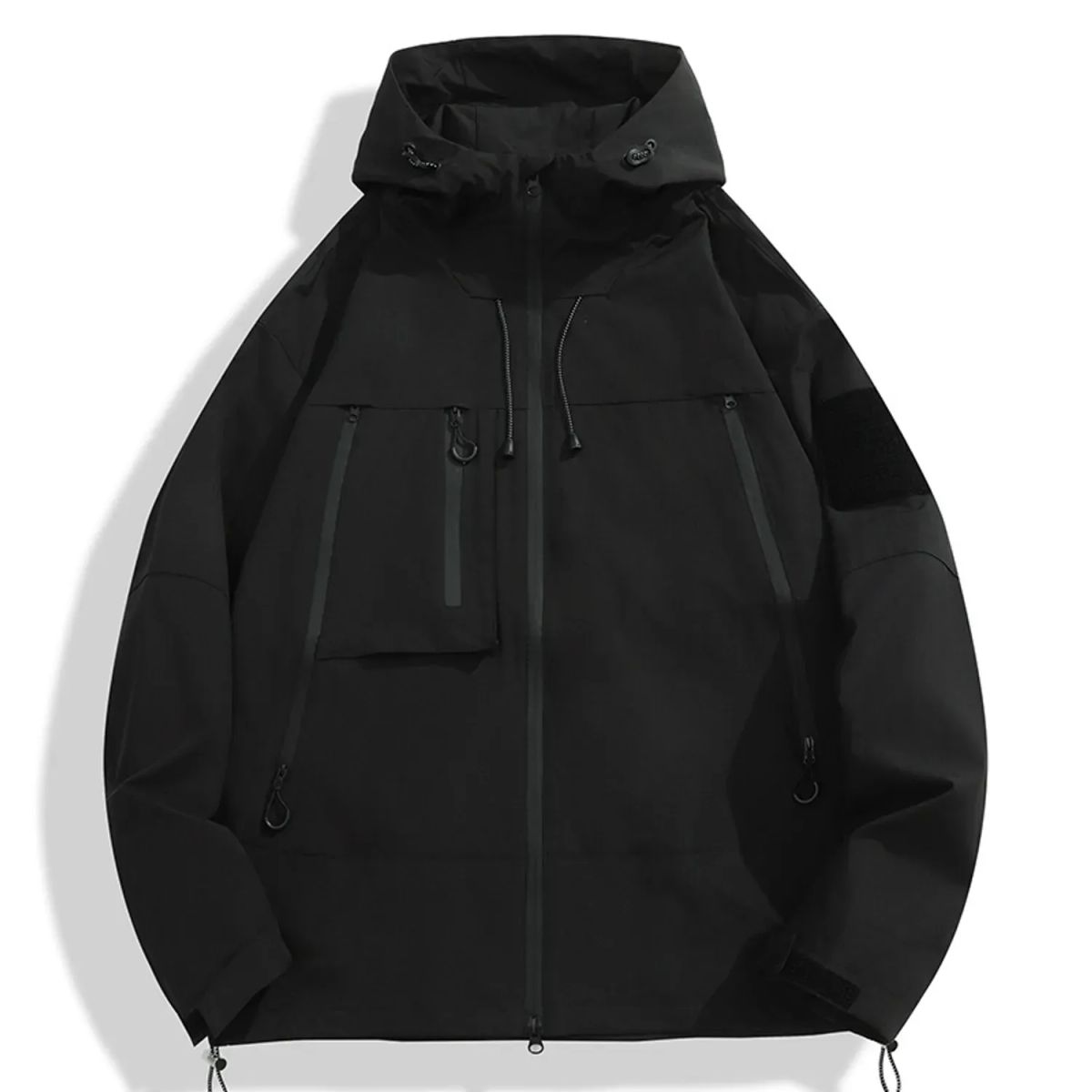 TIOZONEY - Chaqueta Hombre -Negro